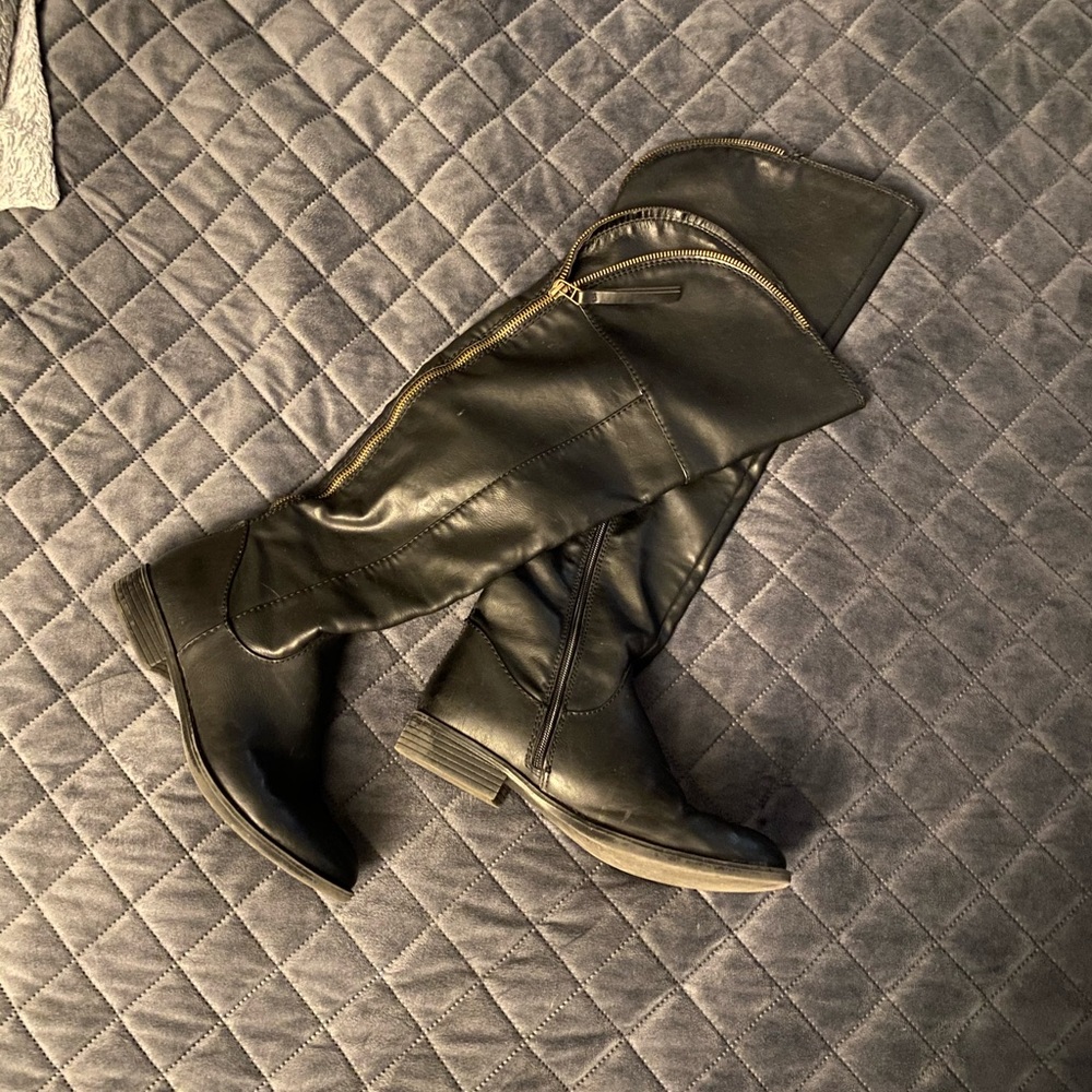 Knee high boots